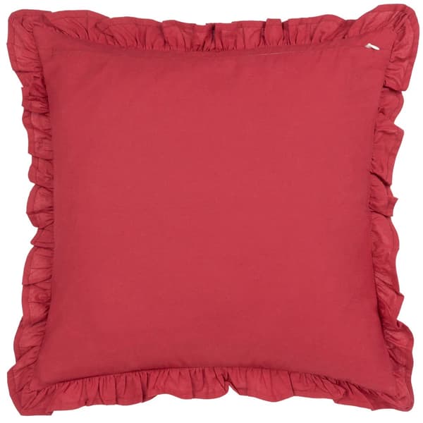 Paoletti Haven Cotton Velvet Floral Cushion Cover