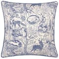 Miniatyrbillede 1 af 2: Furn Winter Woods Chenille Animals Cushion Cover