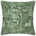 Miniatyrbillede 1 af 2: Furn Winter Woods Chenille Animals Cushion Cover