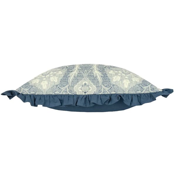 Paoletti Kirkton Pleated Floral Cushion Cover
