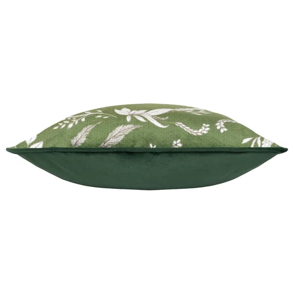 Furn Buckthorn Piped Velvet Bear Cushion Cover