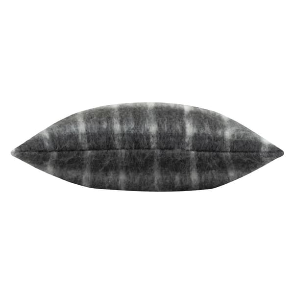 Yard Yarrow Faux Mohair Checked Cushion Cover