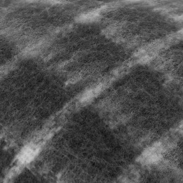 Yard Yarrow Faux Mohair Checked Cushion Cover