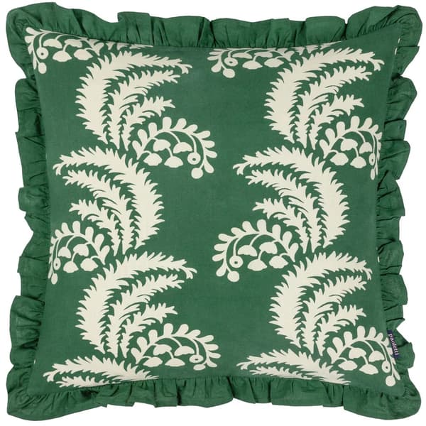 Paoletti Montrose kuddfodral med plisserad blommönster