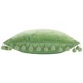 Miniatyrbillede 3 af 3: Furn Dora Pom Pom Velvet Square Cushion Cover
