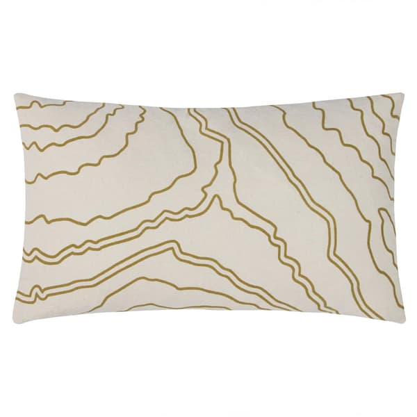 Hoem Elise Abstract Cushion Cover Nougat 30cm x 50cm