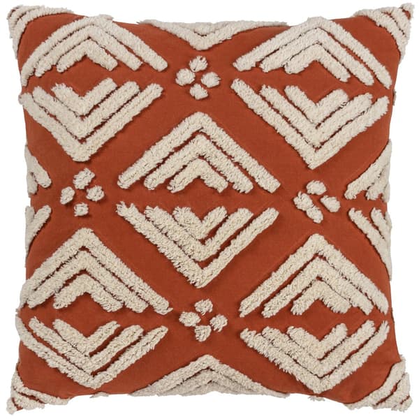 Yard Taya Tufted Cushion Cover Pecan 50cm x 50cm