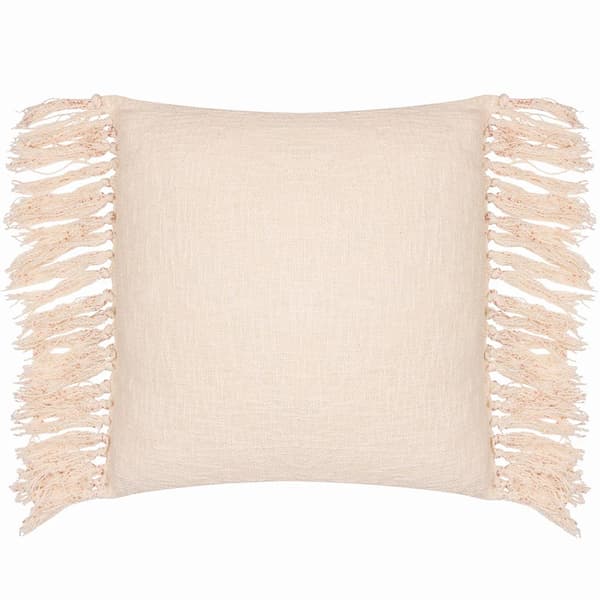 Yard Saku Fringed Blossom Cushion Cover