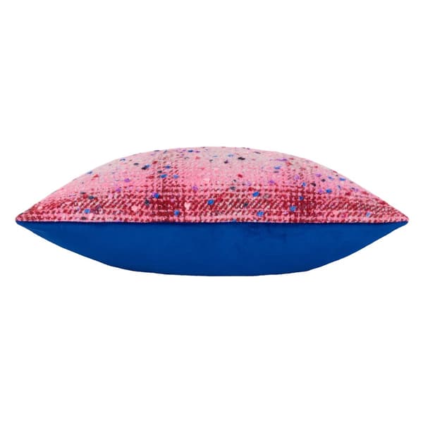 Heya Home Connie Jacquard Checked Cushion Cover