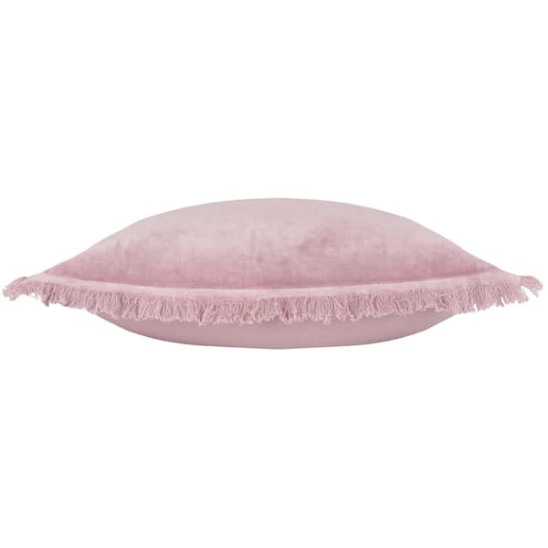 Furn Gracie Fringed Velvet Cushion Cover