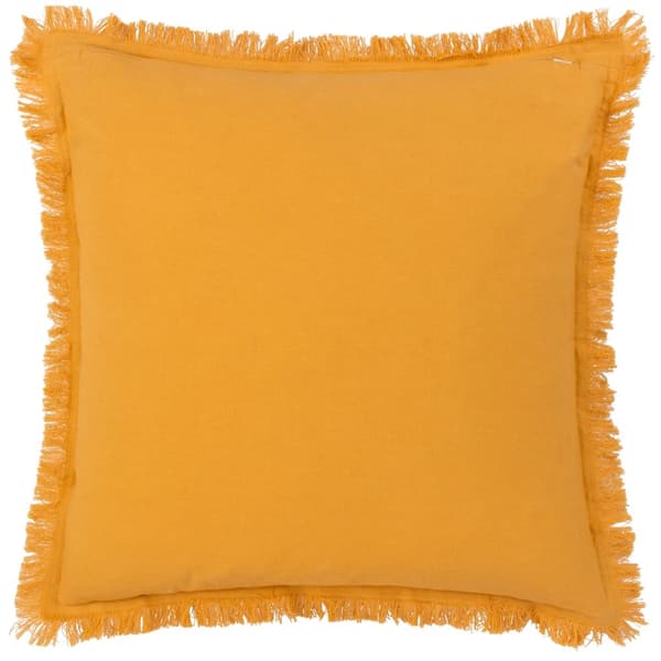 Furn Gracie Fringed Velvet Cushion Cover