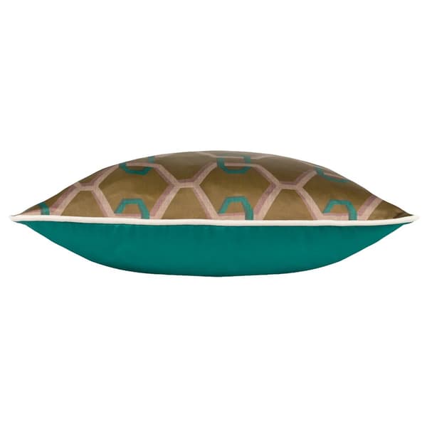 Paoletti Carnaby Satin Chain Geometric Cushion Cover