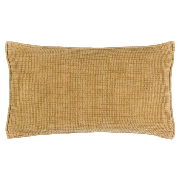 Yard Ribble Acid Wash Cushion Cover Honey 40cm x 60cm