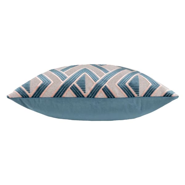 Paoletti Henley Jacquard Velvet Cushion Cover