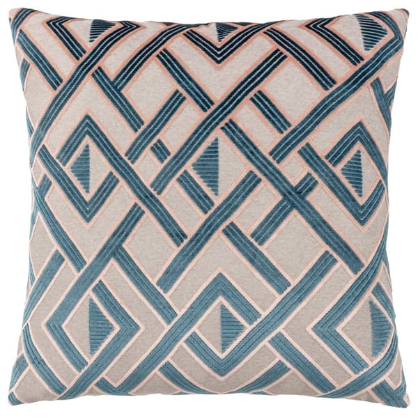 Paoletti Henley Jacquard Velvet Cushion Cover