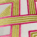 Miniatyrbild 3 av 4: Paoletti Henley kuddfodral i jacquard och sammet