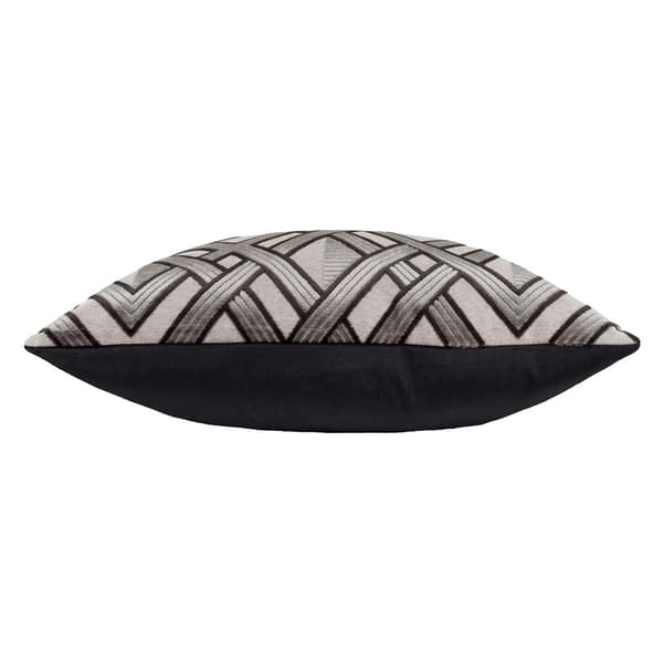 Paoletti Henley Jacquard Velvet Cushion Cover