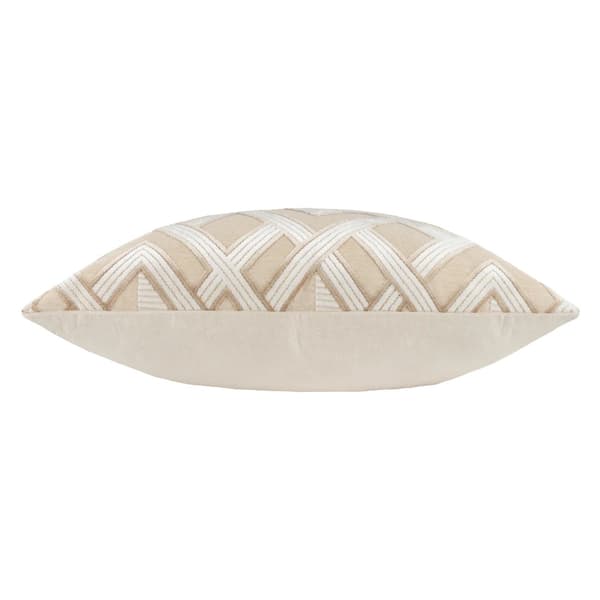 Paoletti Henley Jacquard Velvet Cushion Cover