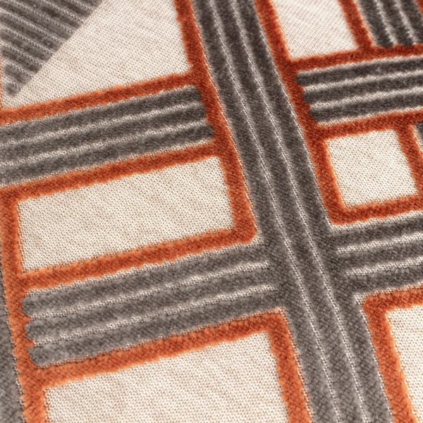 Paoletti Henley Jacquard Velvet Cushion Cover