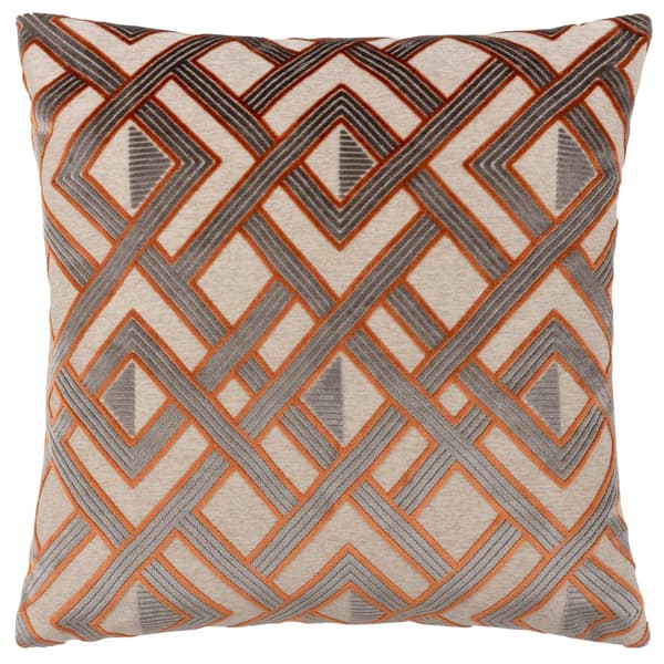 Paoletti Henley Jacquard Velvet Cushion Cover