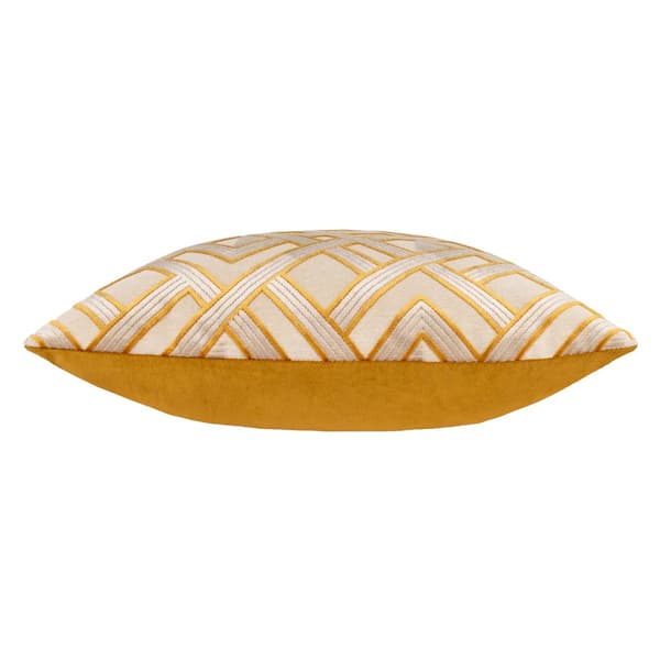 Paoletti Henley Jacquard Velvet Cushion Cover