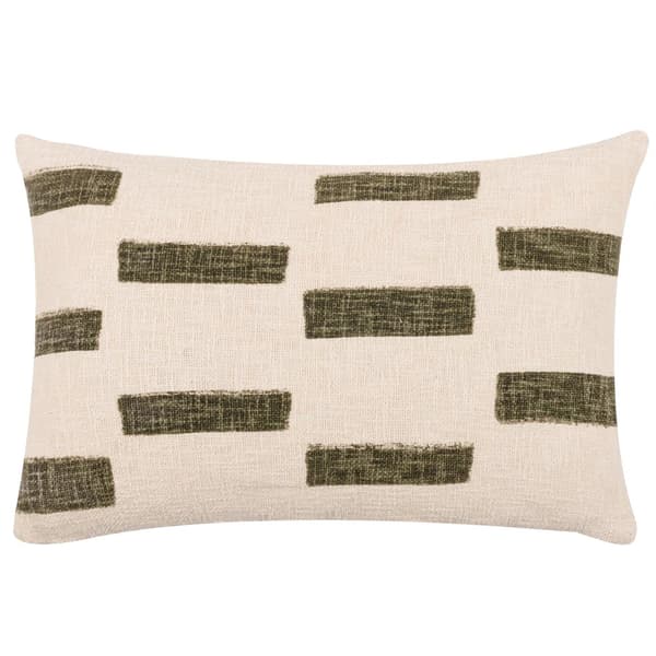 Yard Terra Slub Cushion Cover Moss 40cm x 60cm