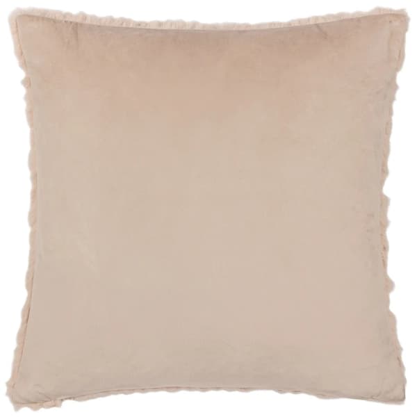 Paoletti Sonnet Faux Fur Cut Cushion Cover
