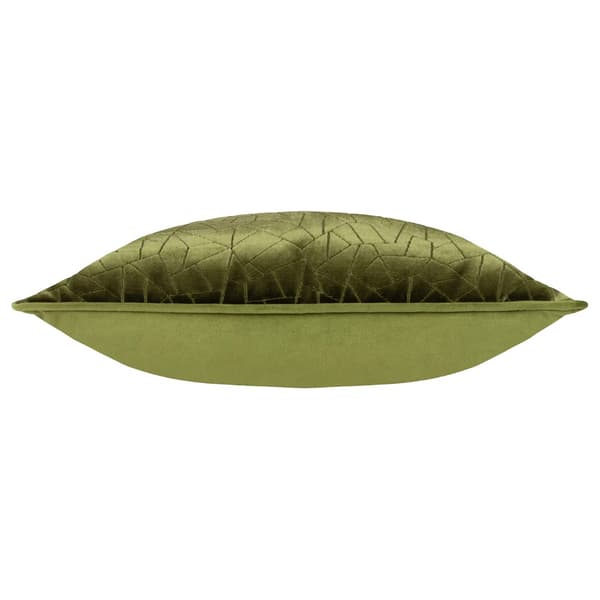Hoem Malans Piped Velvet Cut Cushion Cover