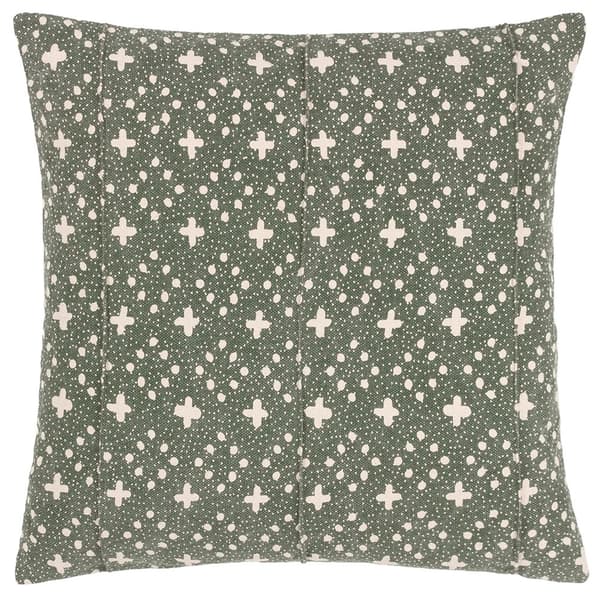 Yard Helm Woven Organic Look Woven Cushion Cover Lichen 50cm x 50cm