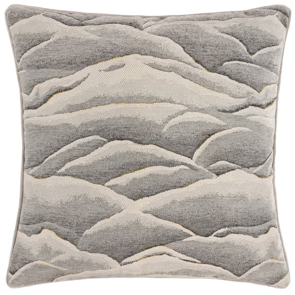 Paoletti Stratus Piping Detail Jacquard Cushion Cover