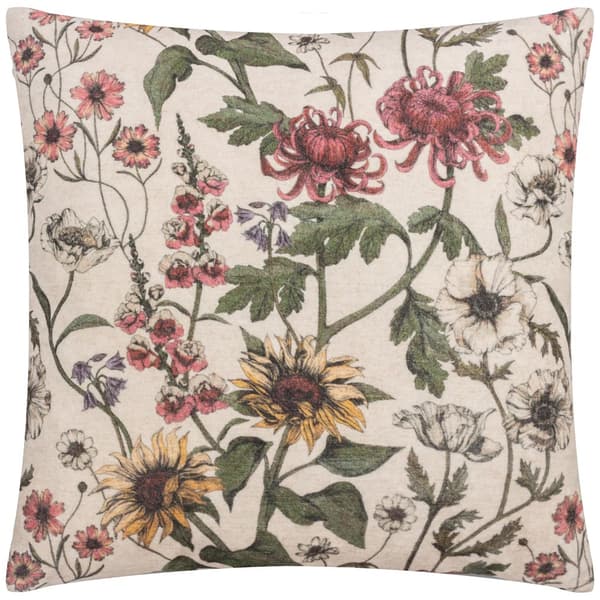 Wylder Nature Wallflower Cushion Cover Multicoloured 50cm x 50cm