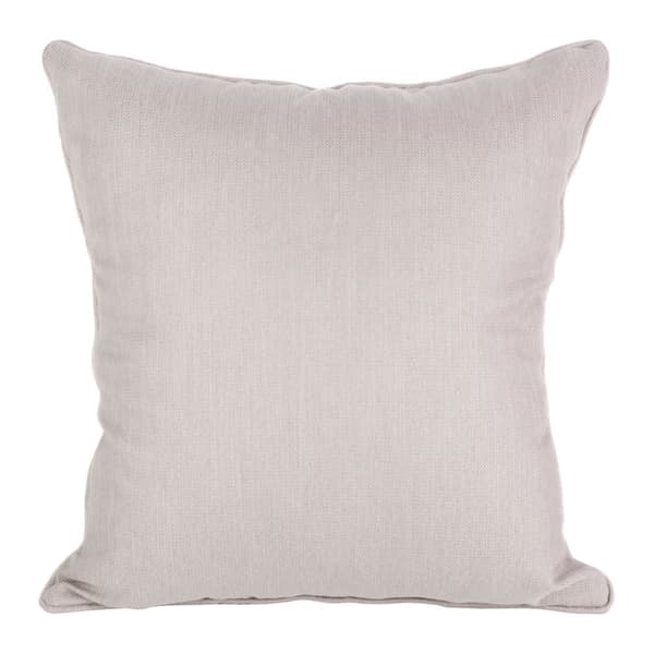 Koristeellinen tyynyliina 50x50 Avinion 2 puuteri, valmistettu pehmeästä chenillekankaasta, reunoissa putki Terra Collection Eurofirany
