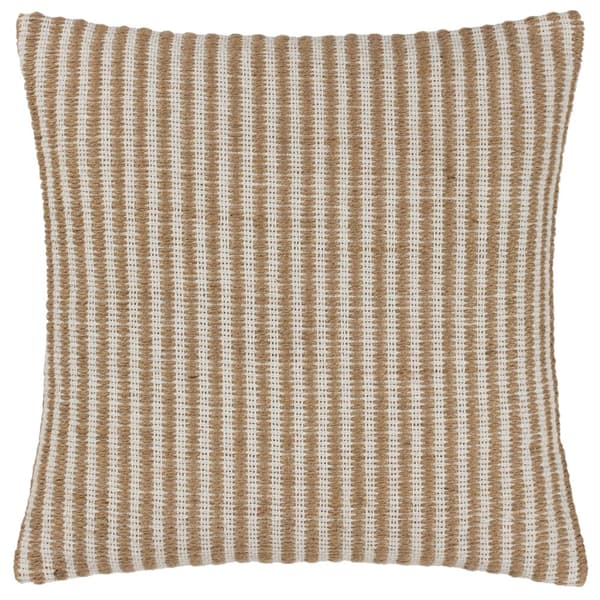 Yard Kuddfodral Organik Woven Stripe Natural 45cm x 45cm