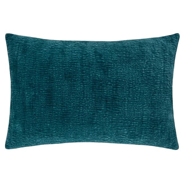 Yard Osaka Chenille Cushion Cover Petrol 40cm x 60cm