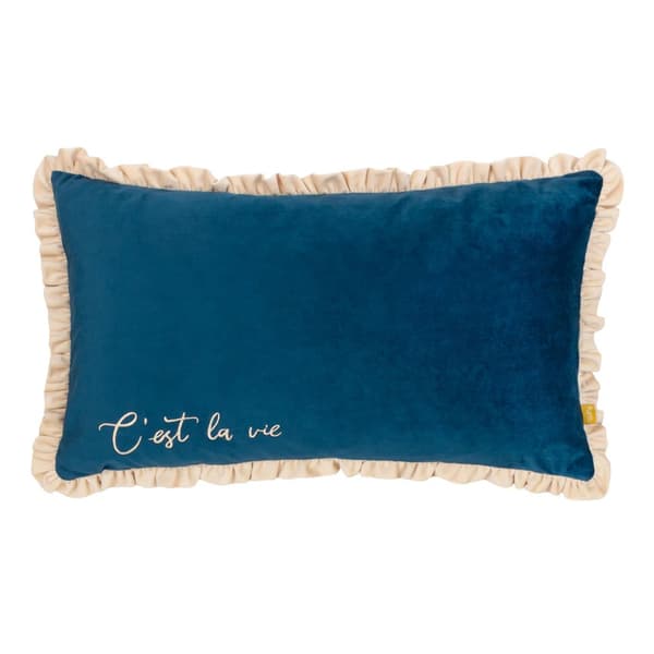 Furn Cest La Vie Embroidered Cushion Cover