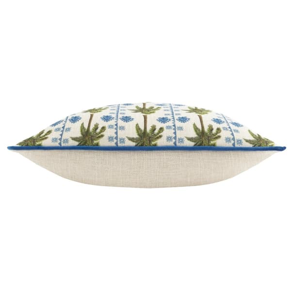 Wylder Valera Rodis Tropical Palm Tree Cushion Cover