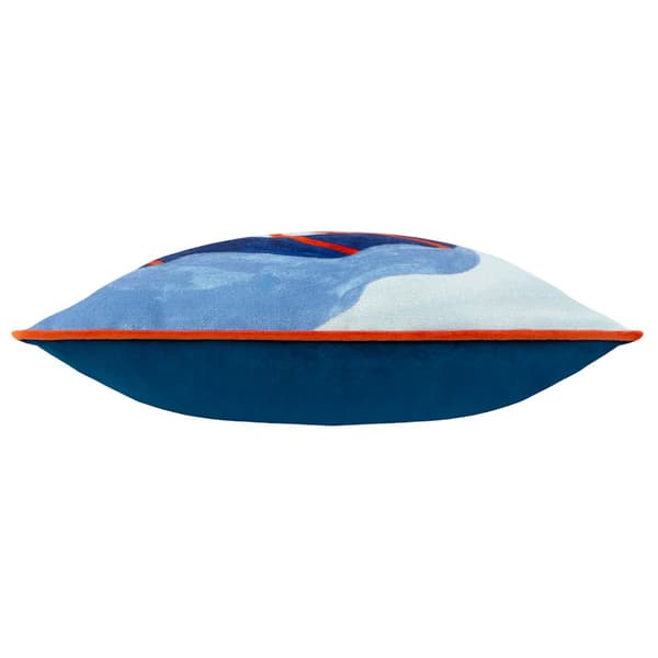 Furn D'Azure Piped Abstract Cushion Cover