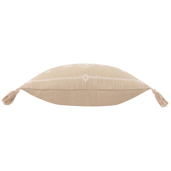Yard Folis Embroidered Cushion Cover