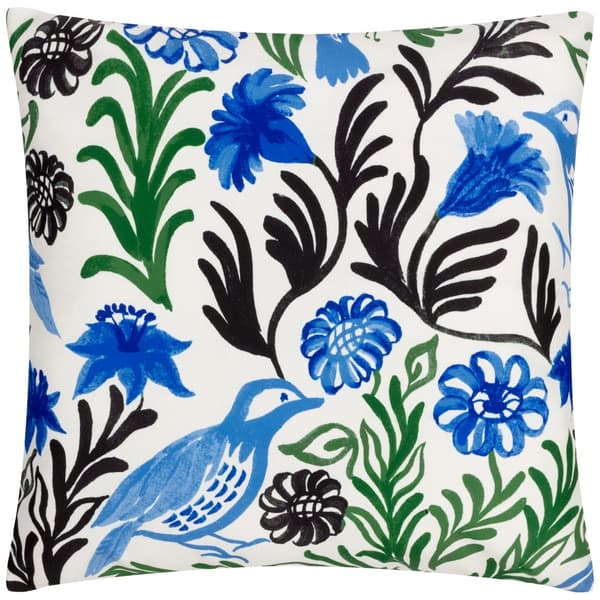 Furn Aljento Outdoor Cushion Cover Blue 43cm x 43cm
