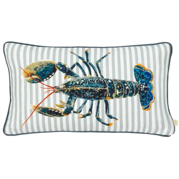 Evans Lichfield Salcombe Lobster Cushion Cover Multicoloured 35cm x 50cm