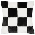 Miniatyrbilde 1 av 3: Heya Home Cozee Faux Fur Checked Cushion Cover