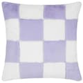 Miniatyrbilde 1 av 3: Heya Home Cozee Faux Fur Checked Cushion Cover