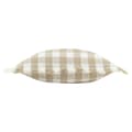 Miniatyrbillede 2 af 2: Yard Barton Fringed Checked Cushion Cover