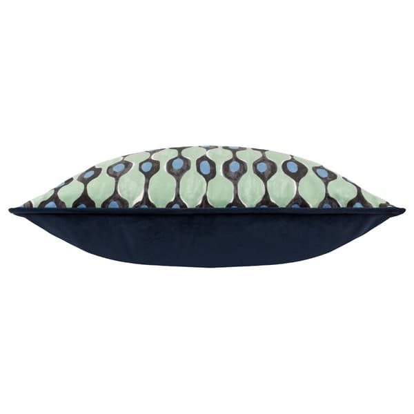Furn Alentejo Piped Velvet Cushion Cover