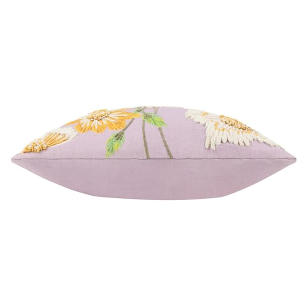 Wylder Chrysantha Embroidered Floral Cushion Cover