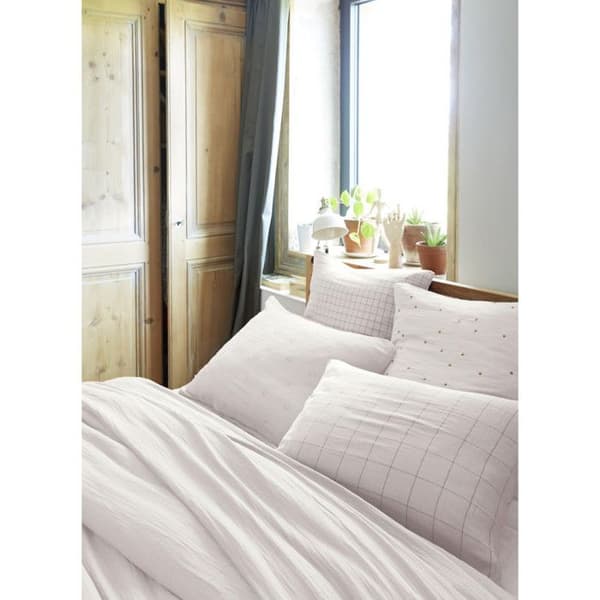Gyllene prickiga dekorativa örngott "Gaïa Chic" 60 x 60 cm & 50 x 70 cm "Cotton Gauze" - Gaïa Chic Chantilly - 50 x 70 cm