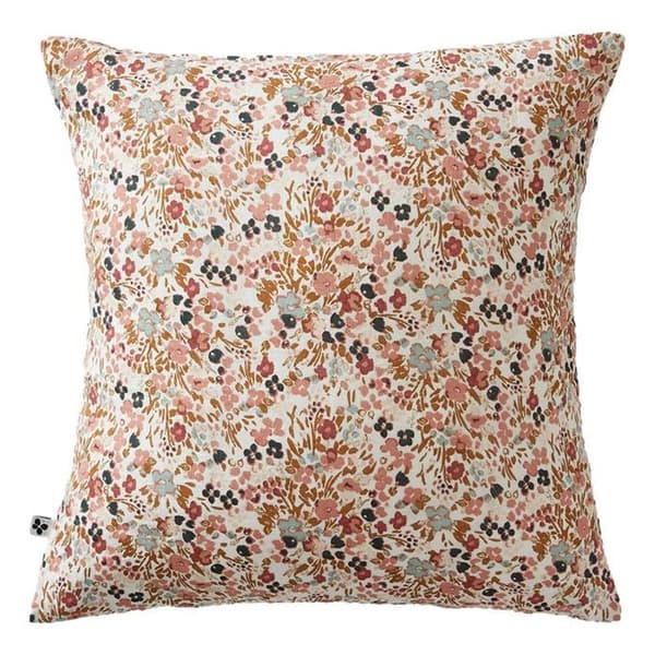 "Capucine" tryckt örngott 60 x 60 cm &amp; 50 x 70 cm "Cotton Gauze" - Capucine Pampa - 60 x 60 cm