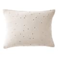 Miniatyrbild 1 av 5: Gyllene prickiga dekorativa örngott "Gaïa Chic" 60 x 60 cm &amp; 50 x 70 cm "Cotton Gauze" - Gaïa Chic Pampa - 50 x 70 cm