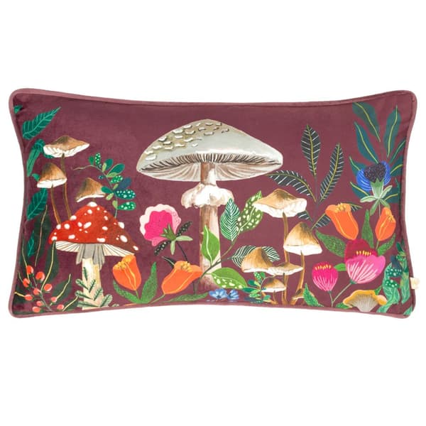 Wylder Nature Wild Gardens Mushroom Cushion Cover