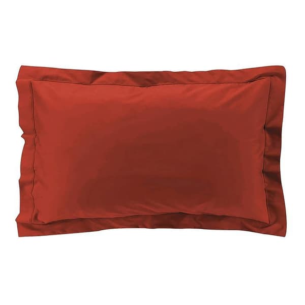 Kuddfodral - Bomull - Röd - 50x70 cm - Percale - Paket med 2